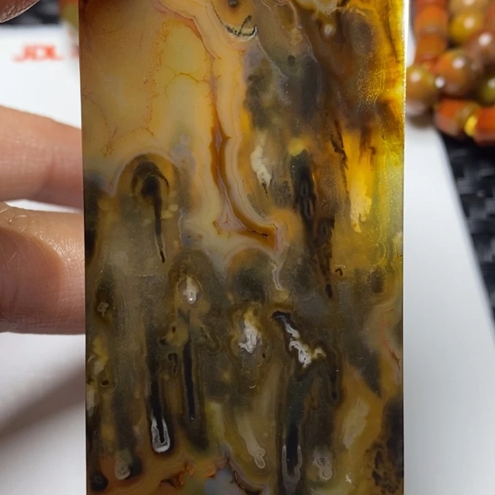 玛瑙/玉髓颈饰未镶嵌春**暖