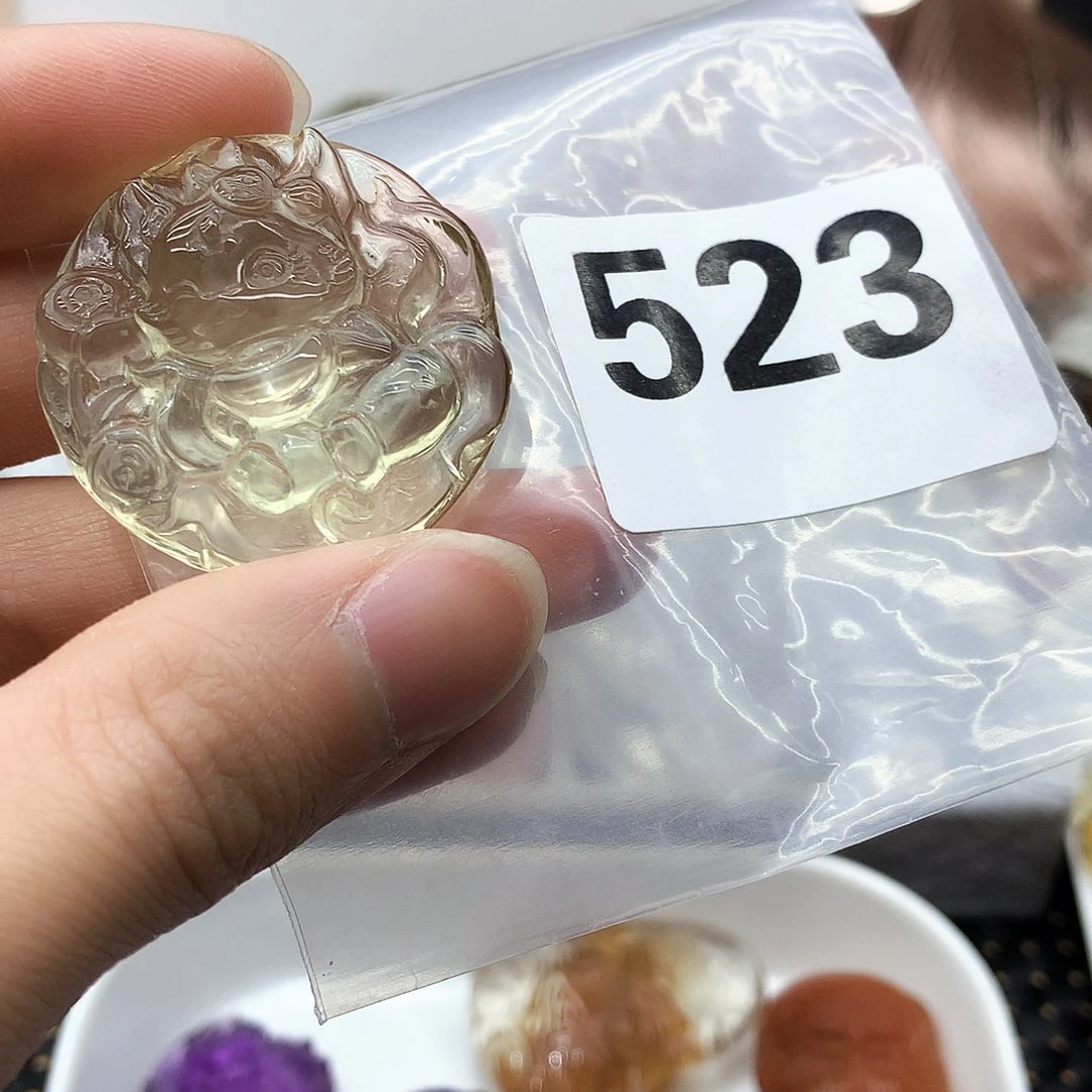 水晶颈饰未镶嵌挂件