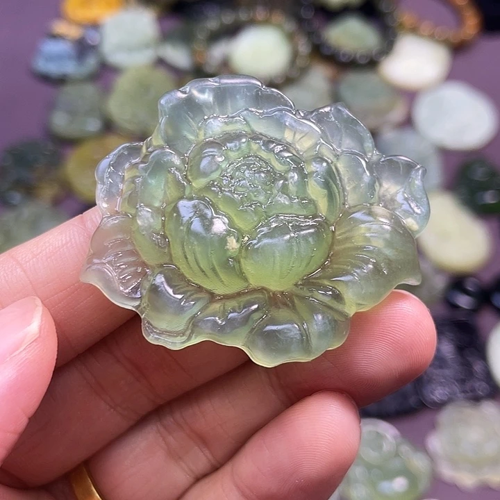 蛇纹石玉未镶嵌手链