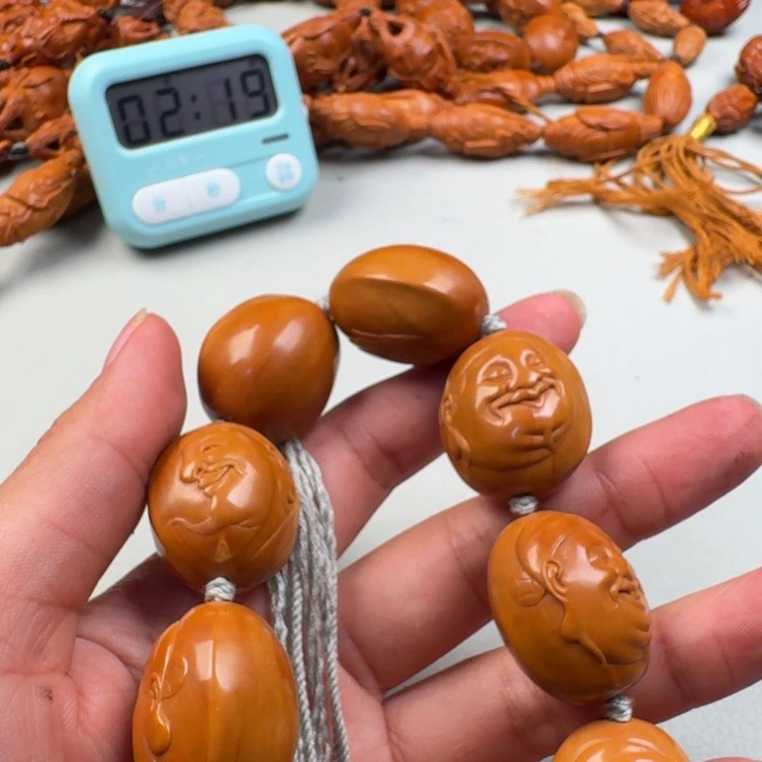 b***️橄榄核手串/手链手工作品