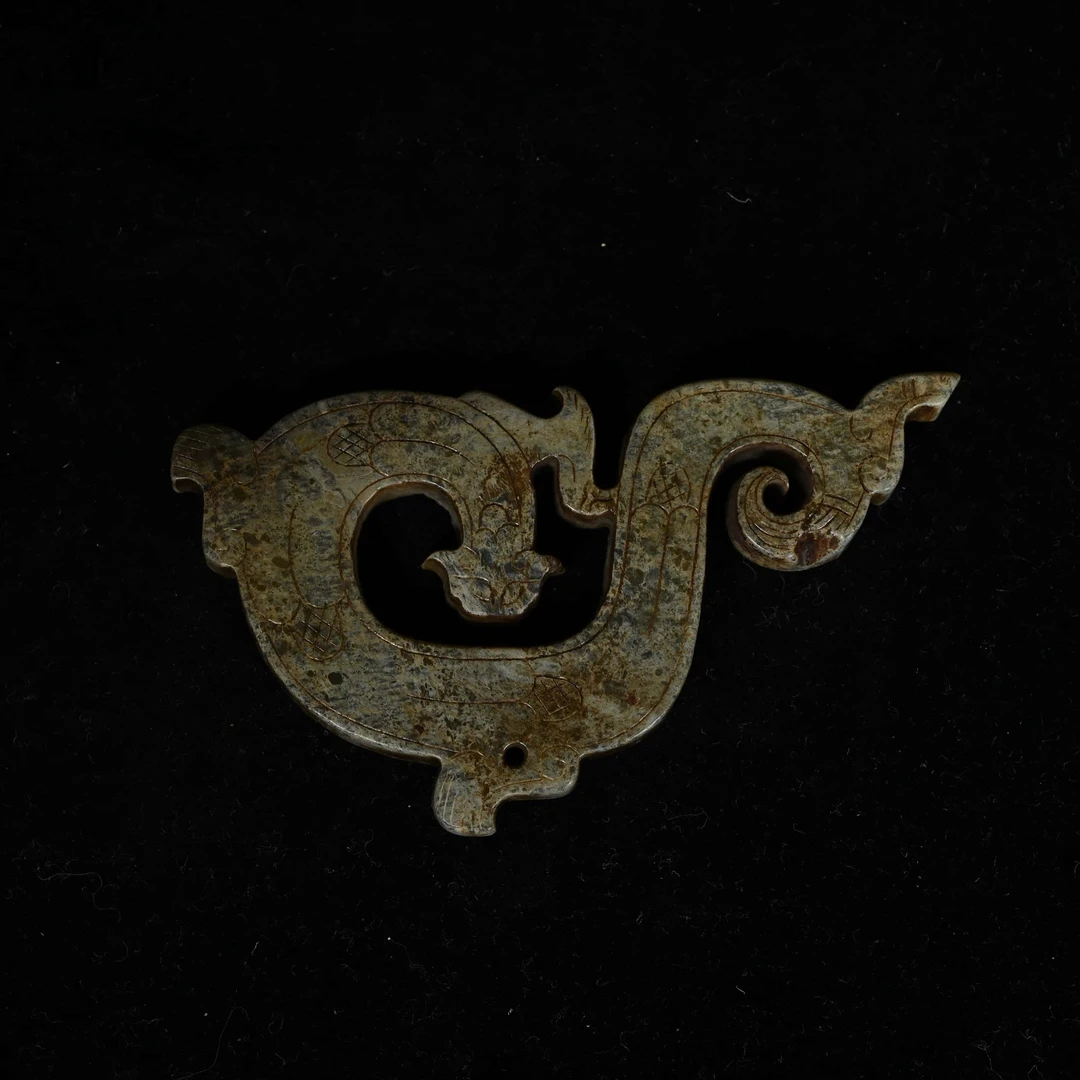 明代螭龙玉饰/BJ.082901/集萃斋