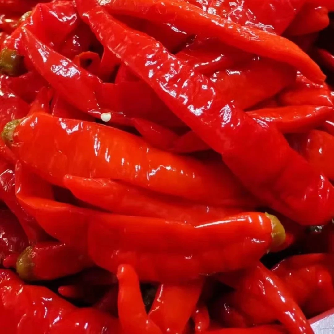 农家坛子酸辣椒 酸豆角 酸辣下饭