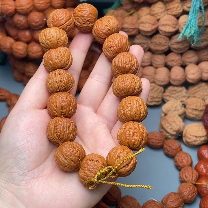 锦***安手串文玩核桃三棱