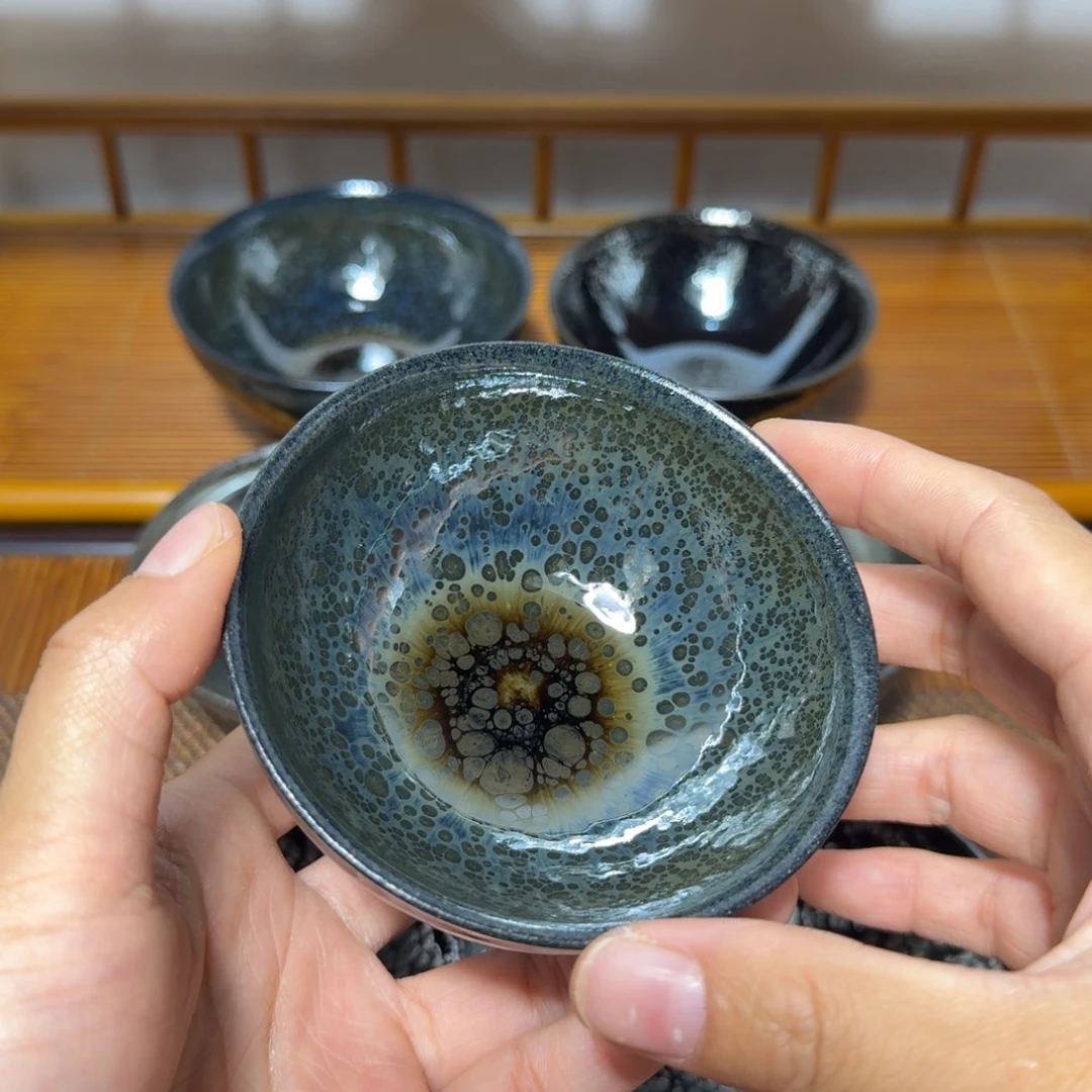 茶盏建盏手工制作主人杯茶杯