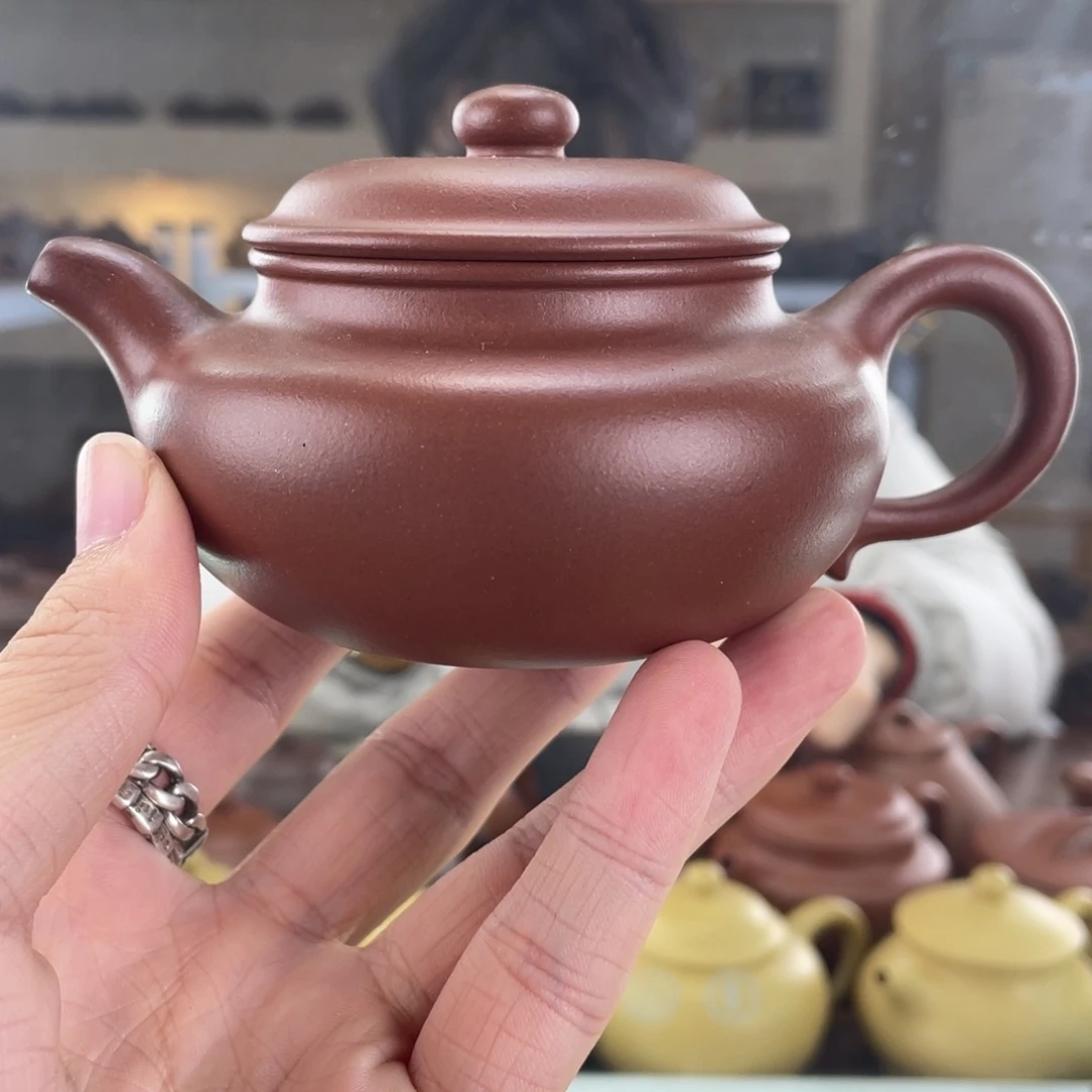 紫砂茶壶170cc红皮龙茶壶