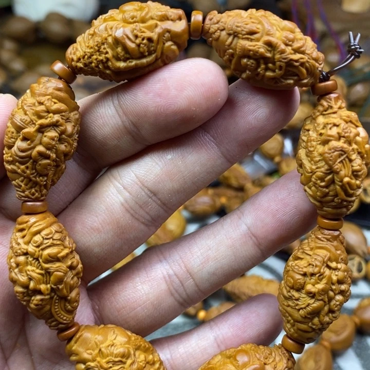 橄榄核手串/手链橄榄核雕工艺手串