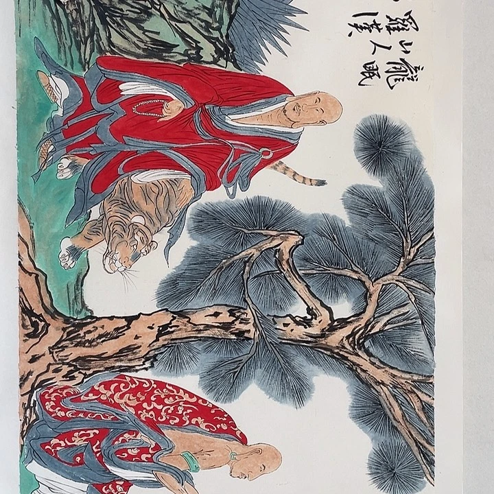 圆形范老师四尺罗汉