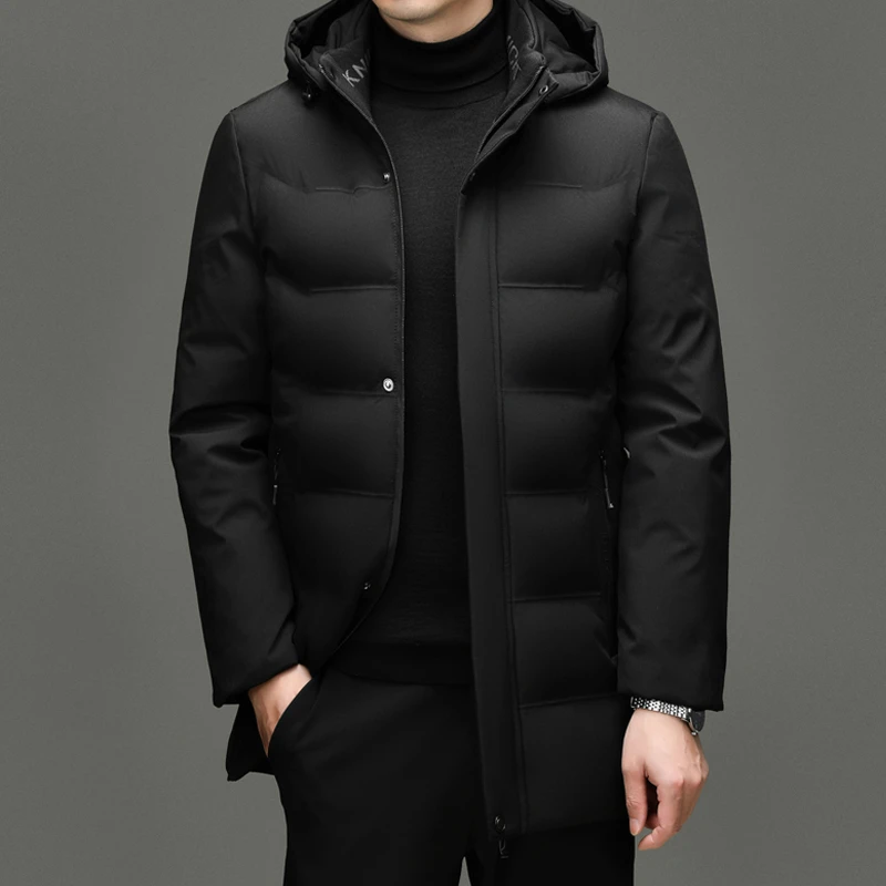 棉衣男装胖子棉袄男长款加厚短款中棉服男款冬季加绒短棉袄中老年