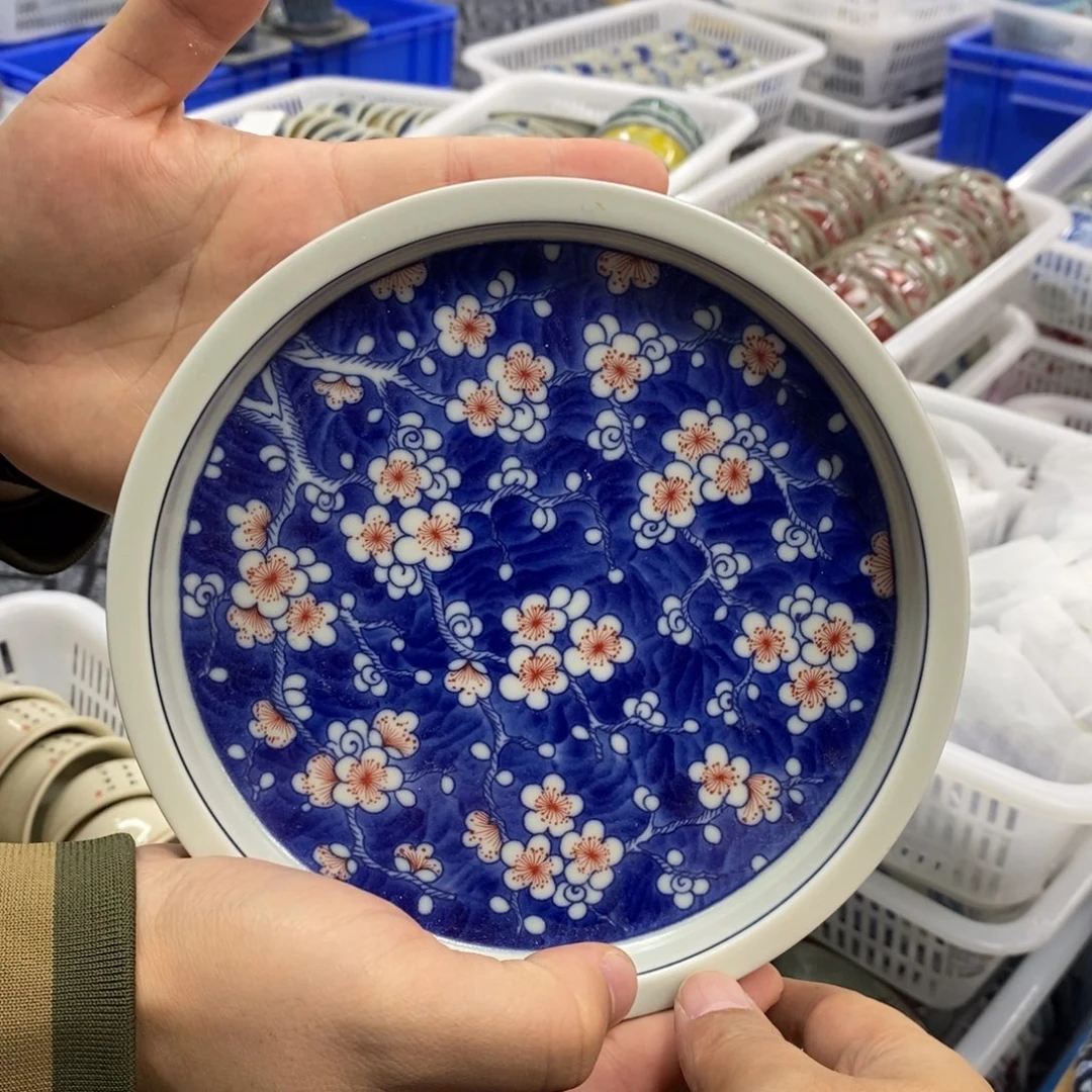 景德镇陶瓷茶具口17.5