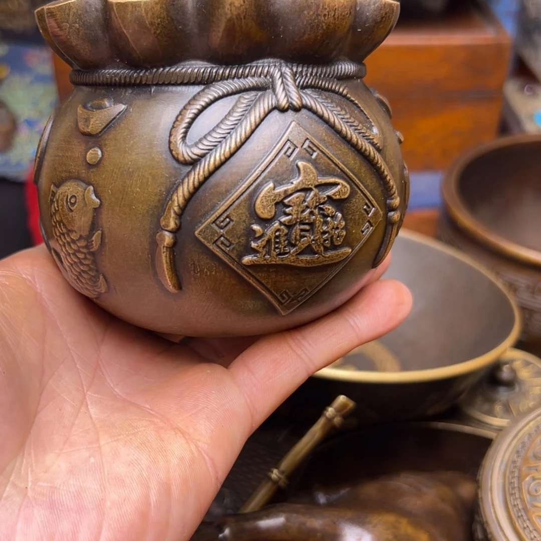 精美铜器，点击下单