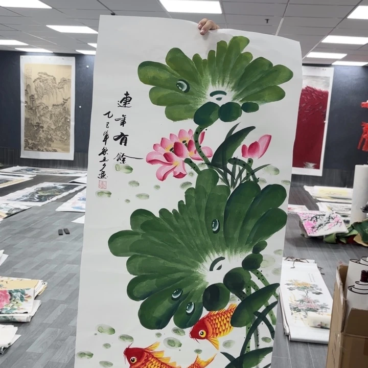 字画等多种形式的艺术作品和