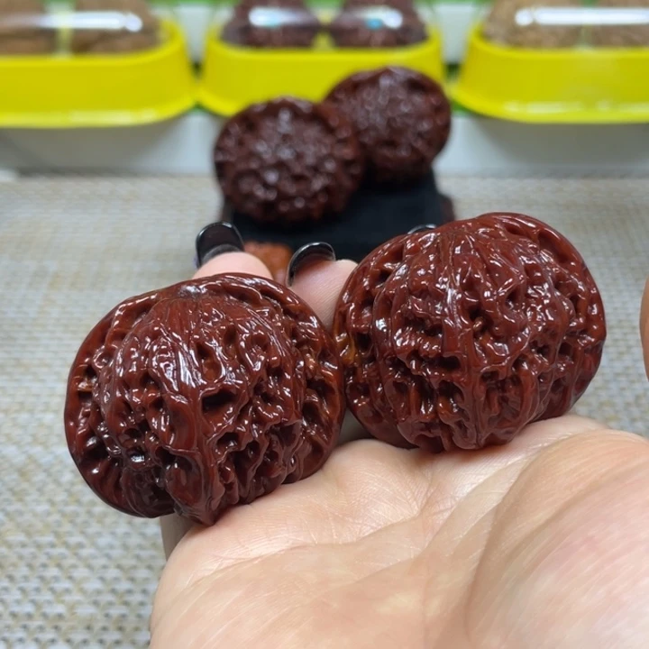 把件文玩核桃42磨盘