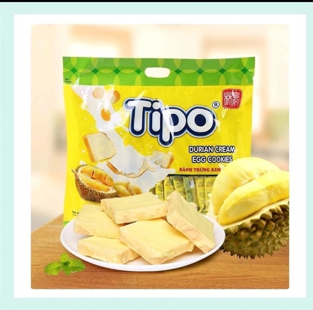 Tⅰpo面包干（榴莲.椰子.牛奶.黄油多种口味）