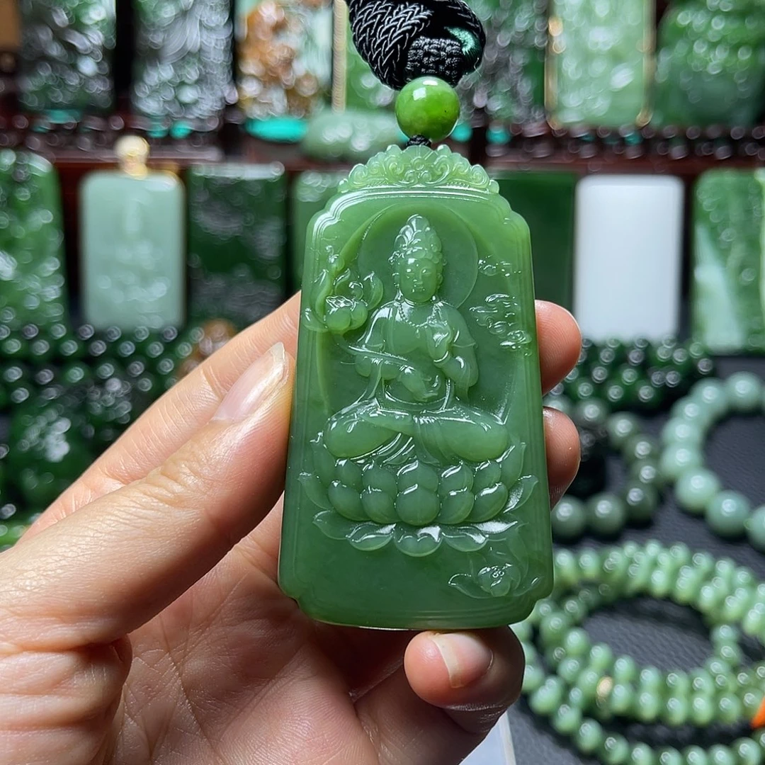 九***好颈饰未镶嵌和田玉