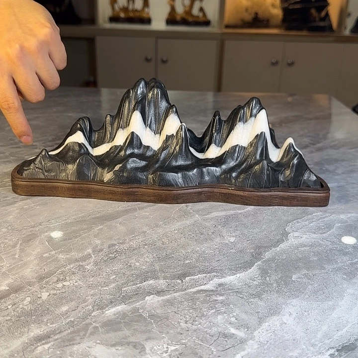 小***爷奇石茶宠鱼缸文房摆件