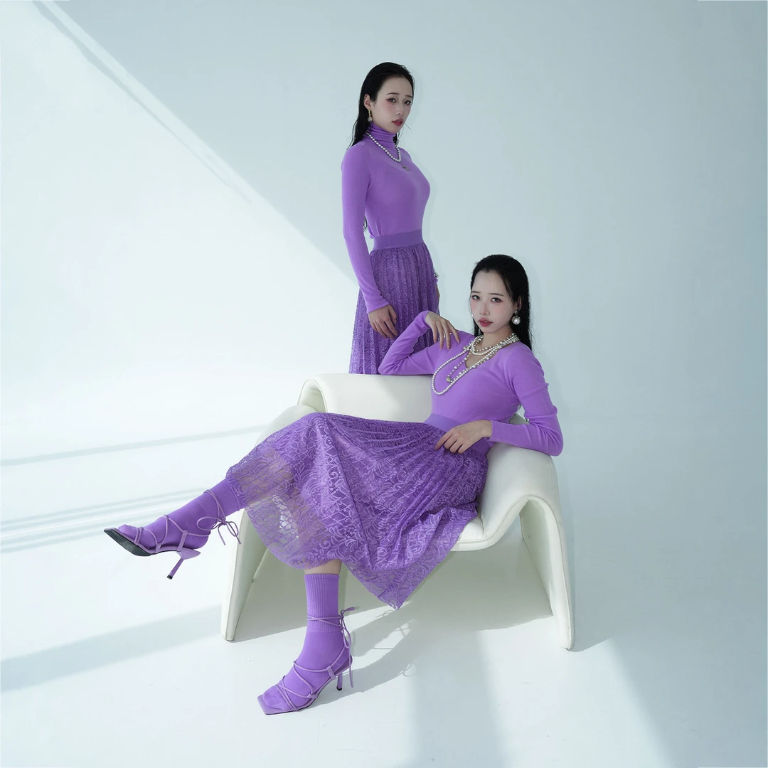 XIANPIN/鲜品基本款彩色毛衣打底