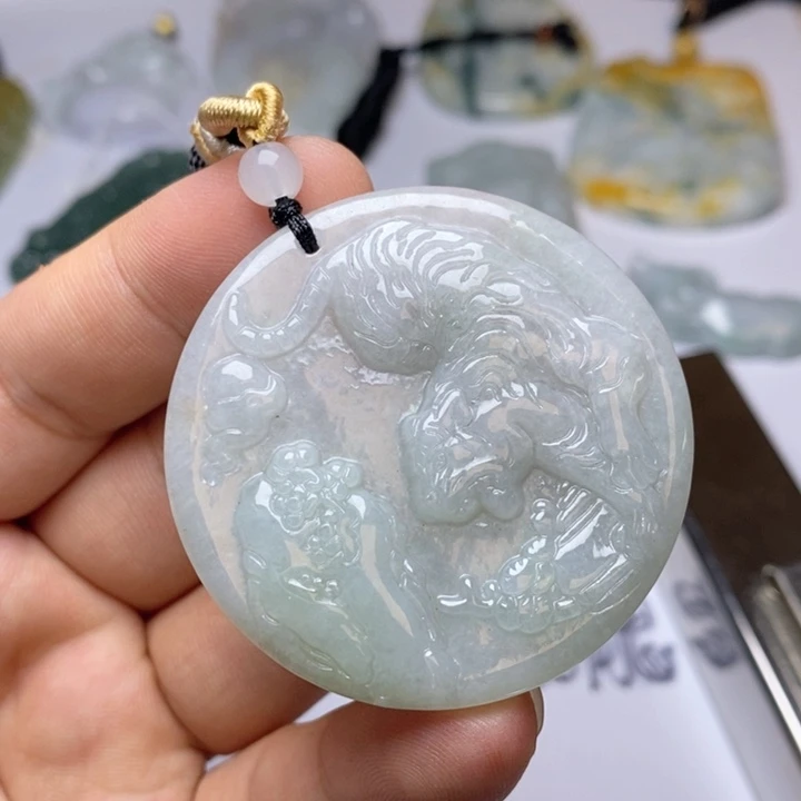 颈饰未镶嵌翡翠翡翠