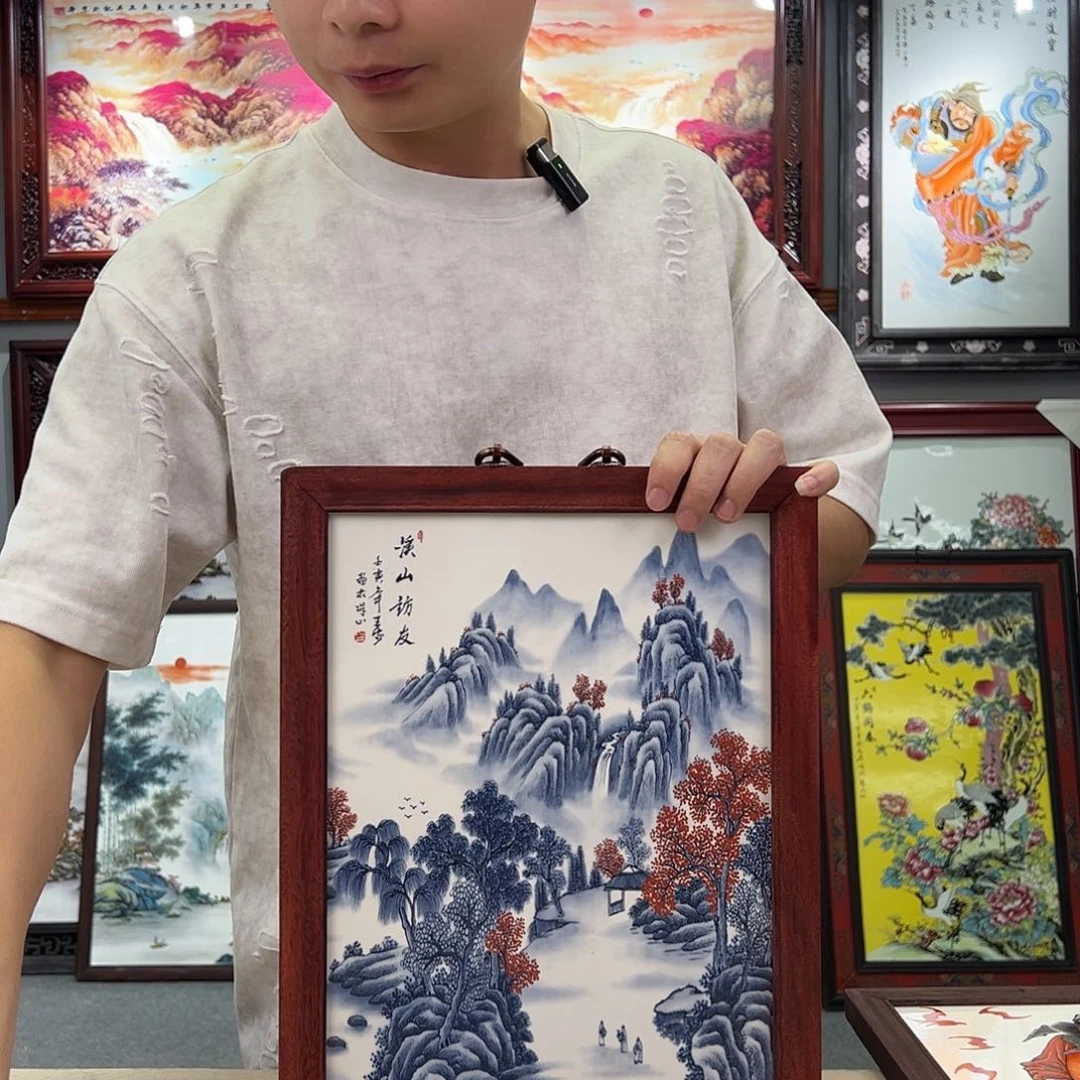 瓷片景德镇瓷板画