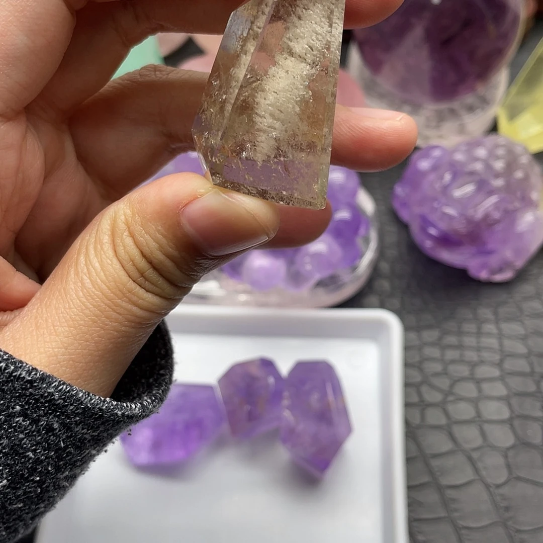 未镶嵌水晶珠宝半成品89