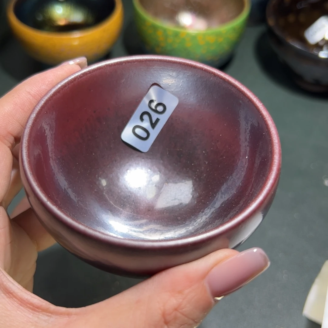 茶盏枫**秋全手工原矿原釉建盏