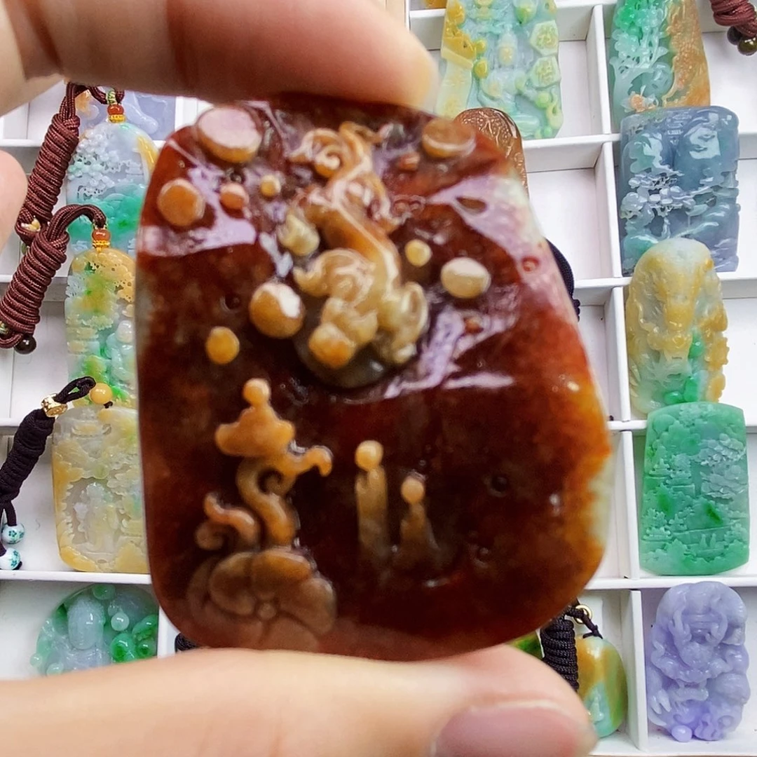颈饰未镶嵌翡翠翡翠