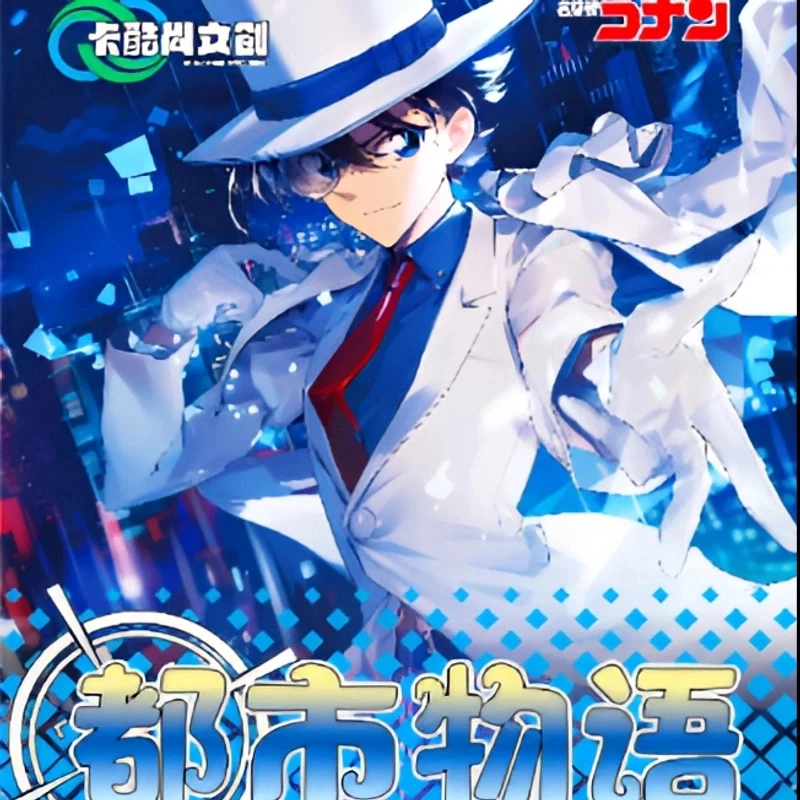 【咸咸】卡酷尚 《名侦探柯南》都市物语 A6 色纸二创盲盒