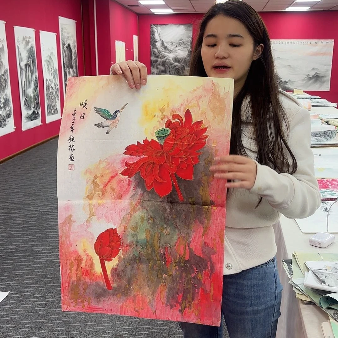 国画国画纯手绘作品