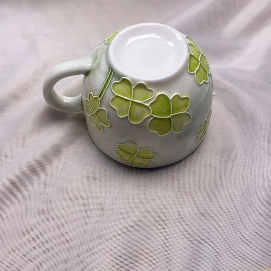 手绘手工制作陶瓷花盆?****?