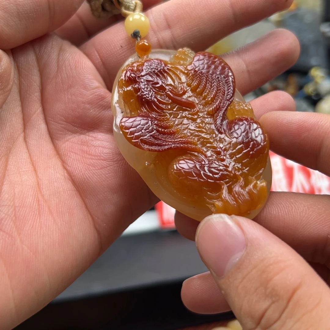 石英质玉（黄龙玉）未镶嵌多样性发货，发其一
