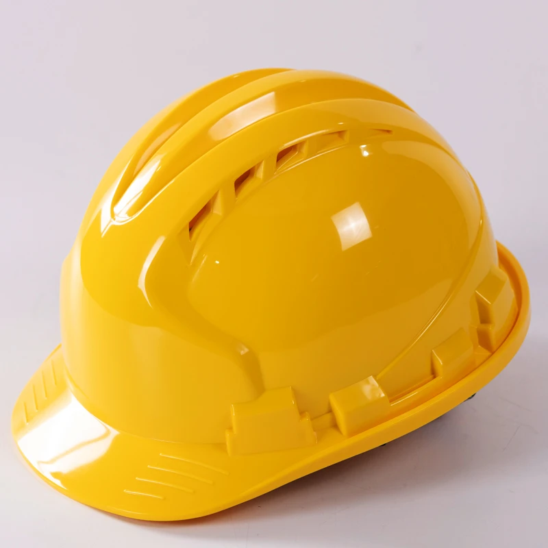 安全帽工地施工领导国标工程建筑高强度 ABS安全头盔透气定制印字