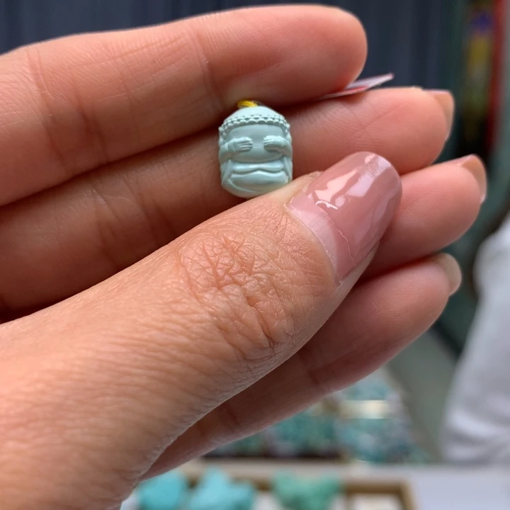 绿松石未镶嵌配饰