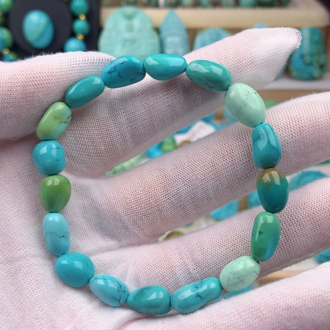 未镶嵌绿松石珠宝奇石