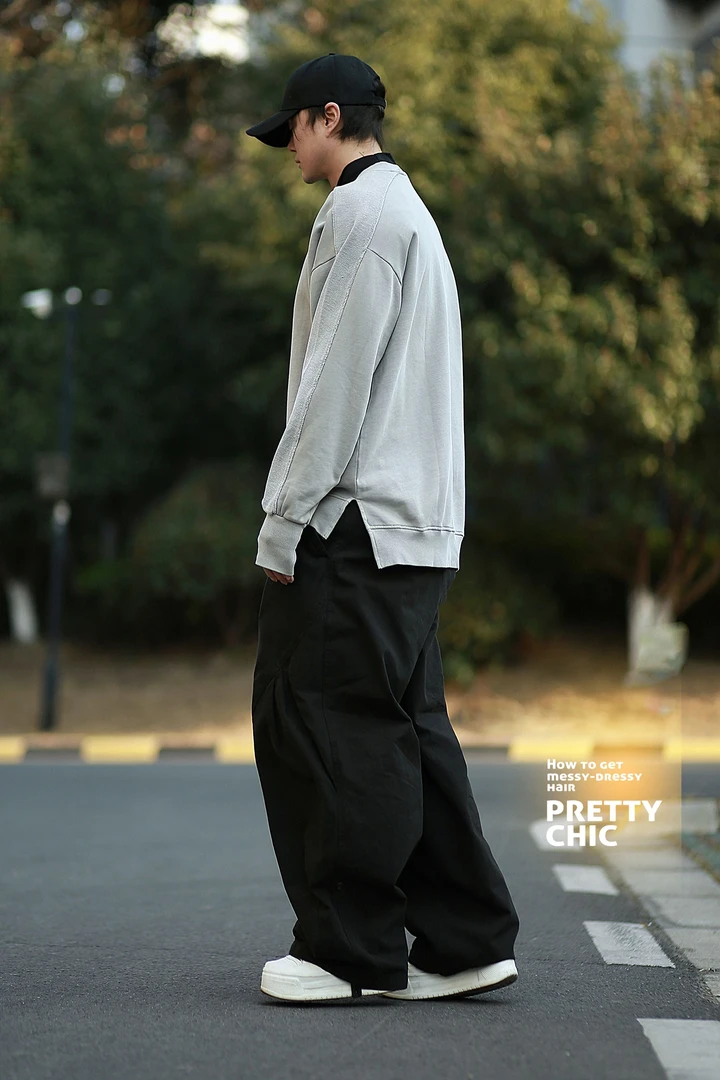 时尚潮流重磅430时尚复古水洗卫衣