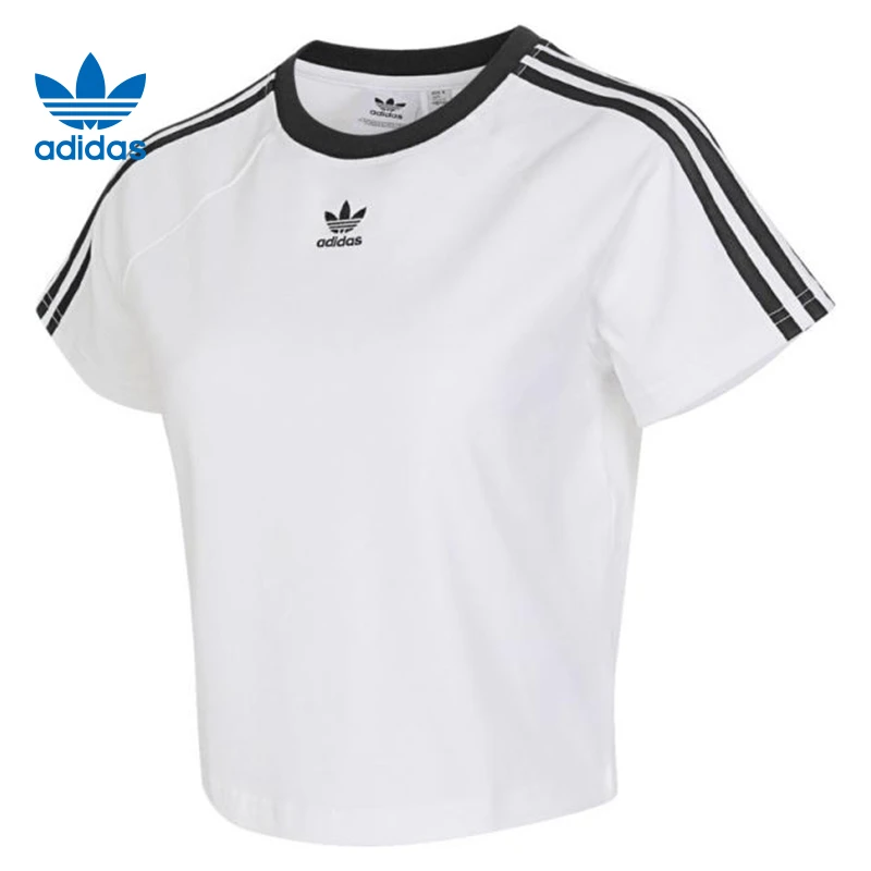 adidas阿迪达斯【华】三叶草女子运动休闲短袖T恤JC8704