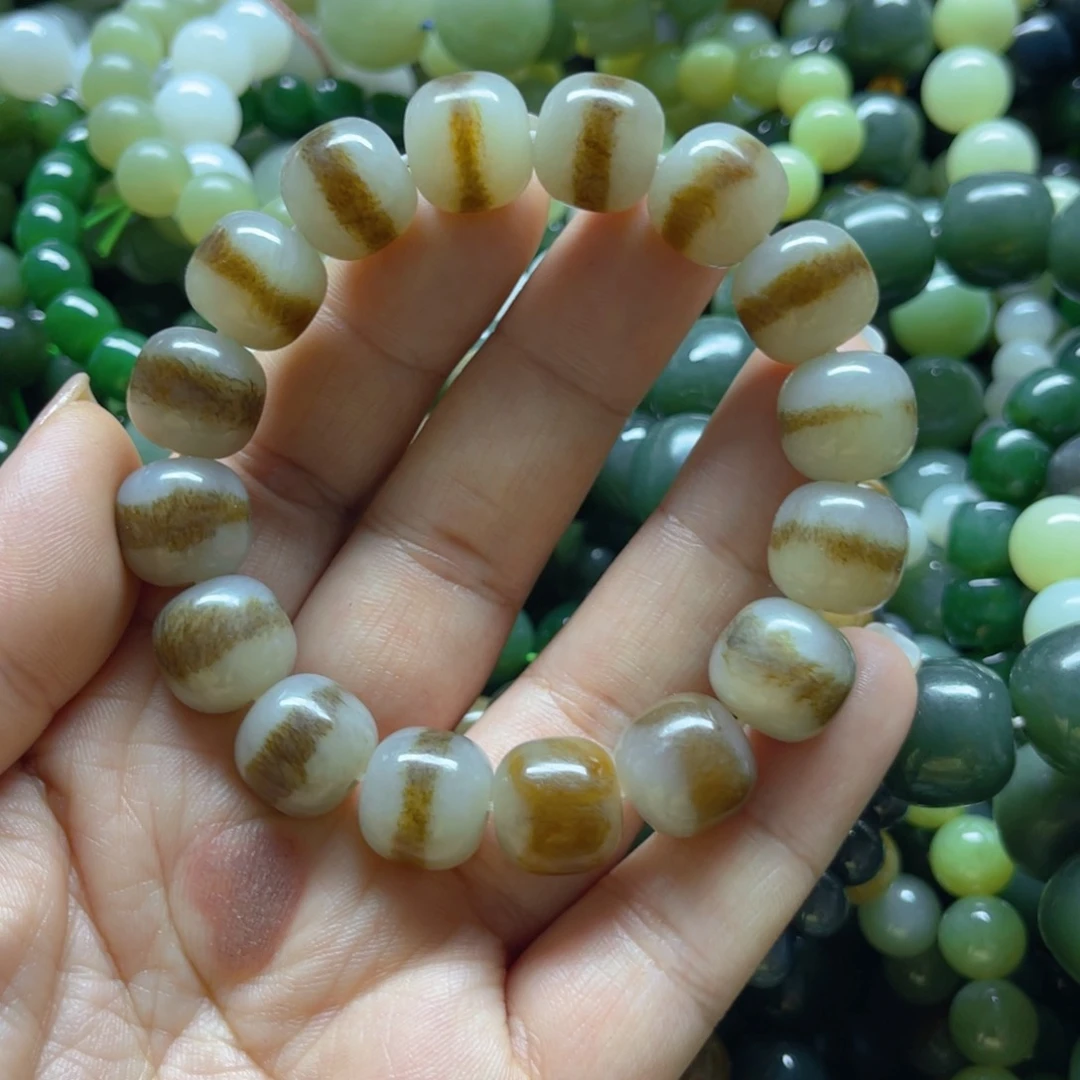 和田玉手链未镶嵌