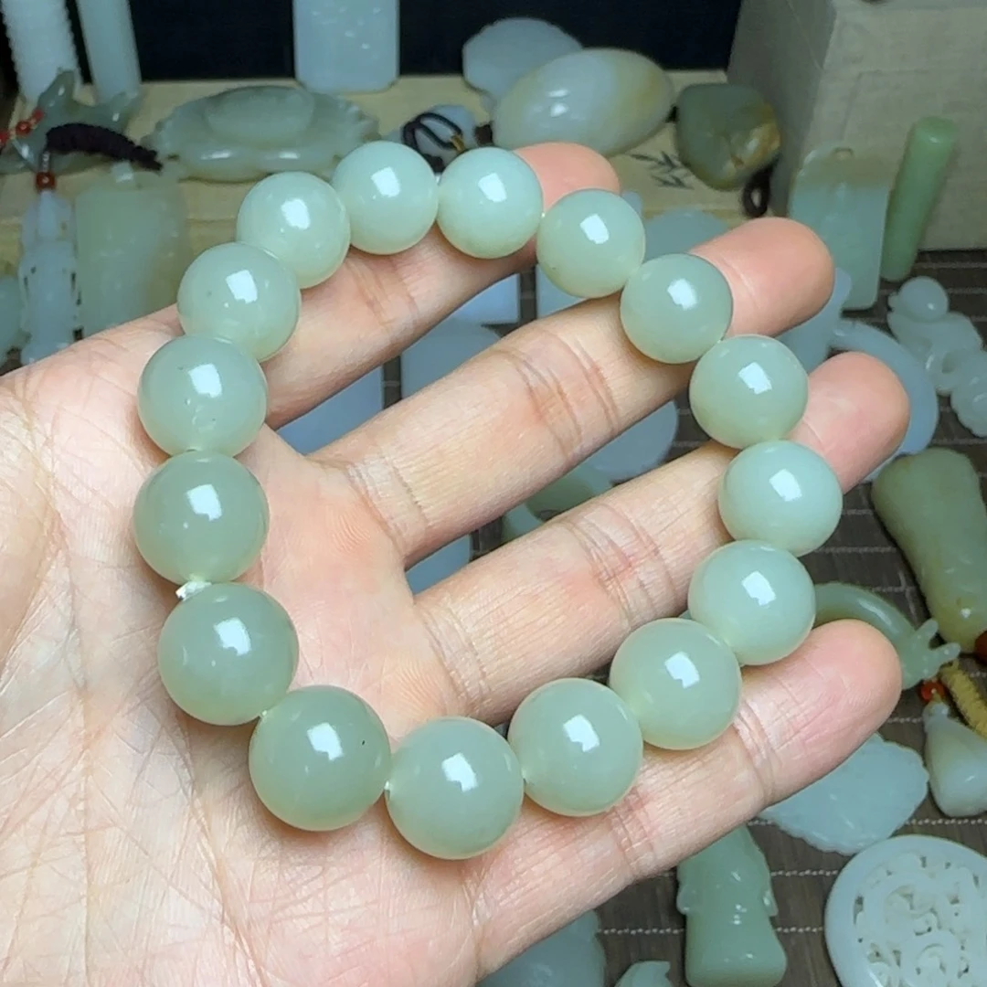 和田玉挂件未镶嵌卡14