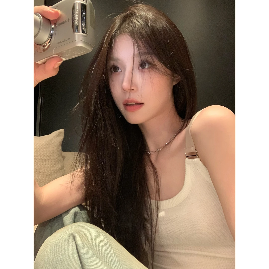 叁月芹菜 清仓no退no换！设计感百搭细节吊带背心女春夏秋新款上衣