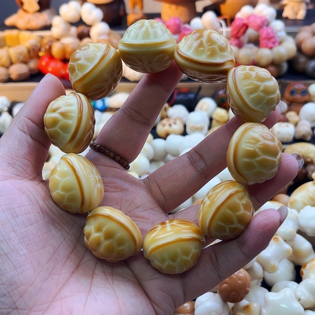 手串菩提根/象牙果黄金甲