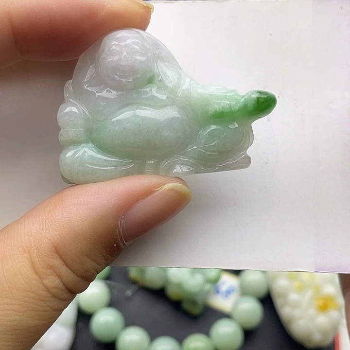 翡翠未镶嵌颈饰天然翡翠