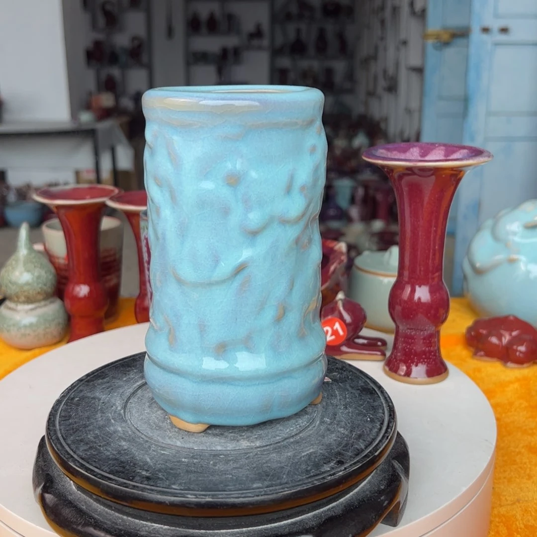 摆件郑家钧窑摆件