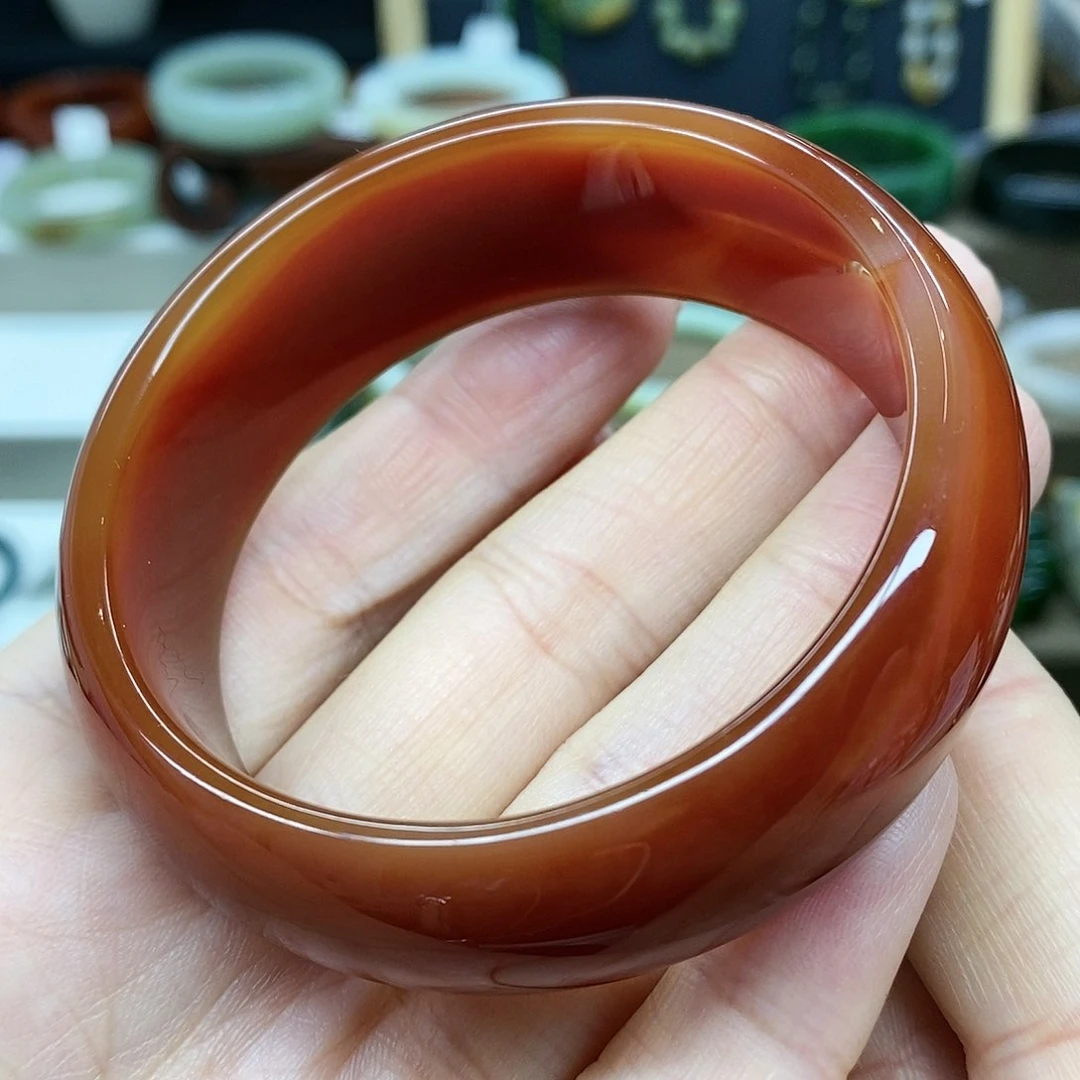 【闪购商品】玛瑙/玉髓手镯未镶嵌英*