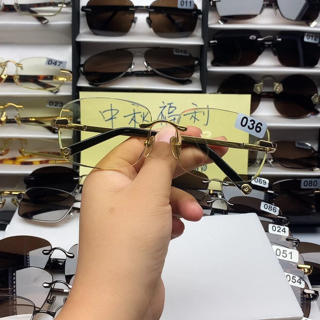 分体式高档水晶眼镜036R
