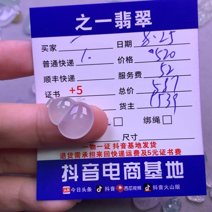 颈饰未镶嵌翡翠一***景