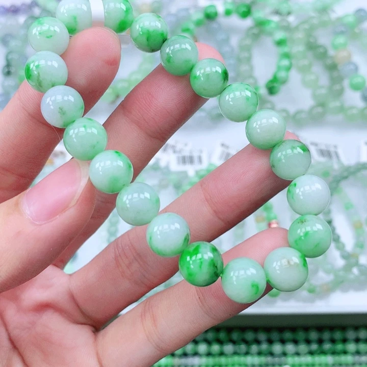 未镶嵌手链翡翠翡翠