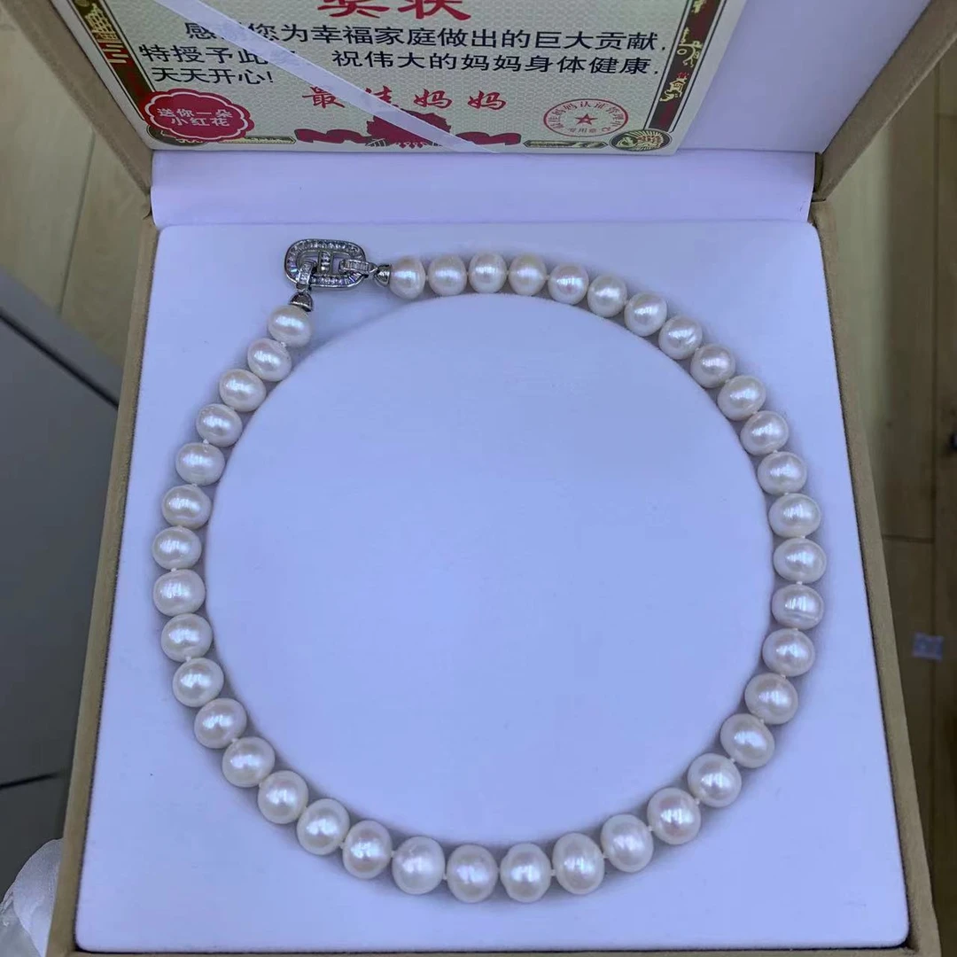 合金仿珍珠项链 时尚简约项链礼物MM11 +【17843哎呦家】