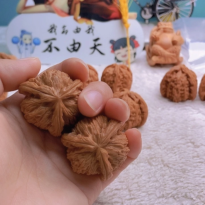 把件文玩核桃海*歌三棱
