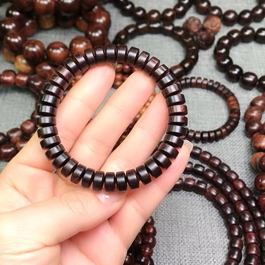 黄花梨/降香黄檀手串/手链九*金