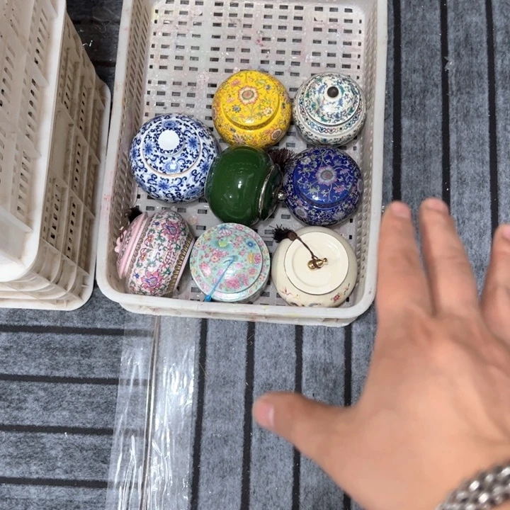 茶叶罐陶瓷家用储物罐轻微瑕疵品介意勿拍