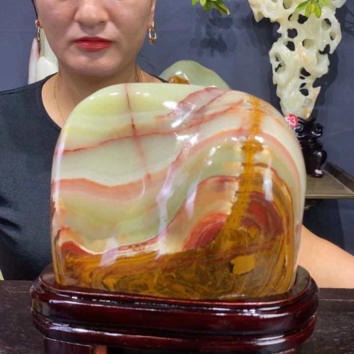 石材精品古青石摆件
