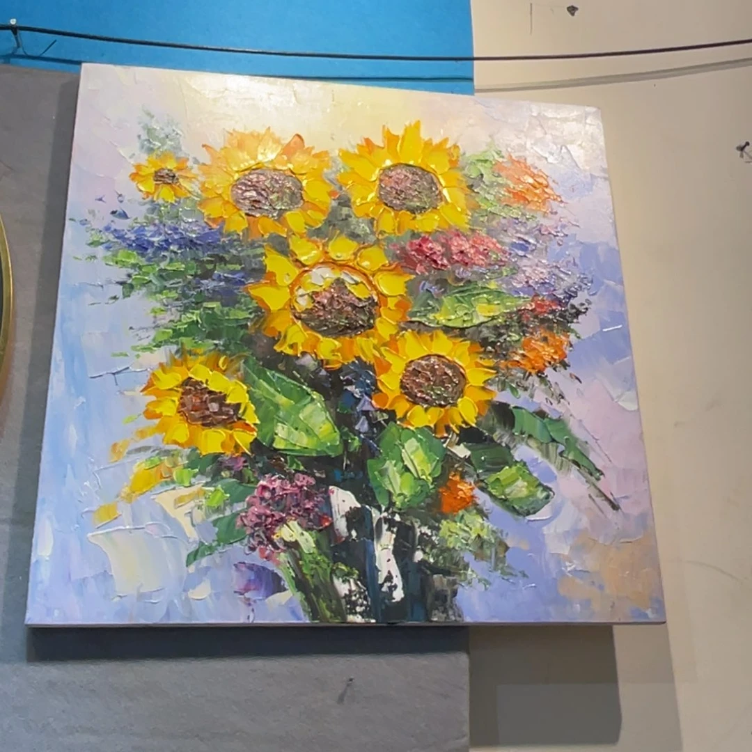 油画油画作品欣赏70.70带内框